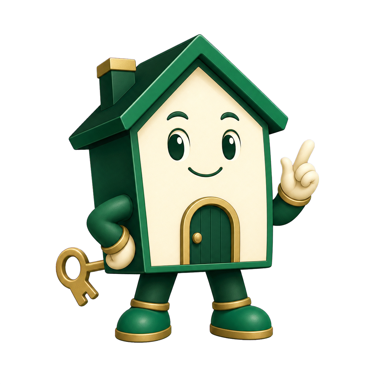ヘヤナウ公式キャラクターのヘヤナウくん